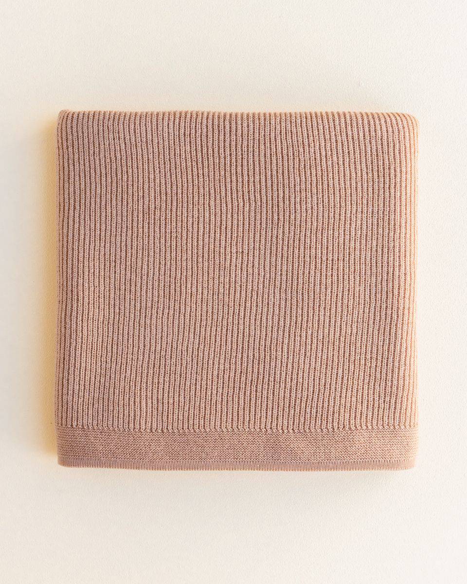 Hvid - Blanket - felix - rose - Hyggekids