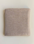 Hvid - Blanket - felix - sand - Hyggekids