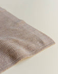 Hvid - Blanket - felix - sand - Hyggekids