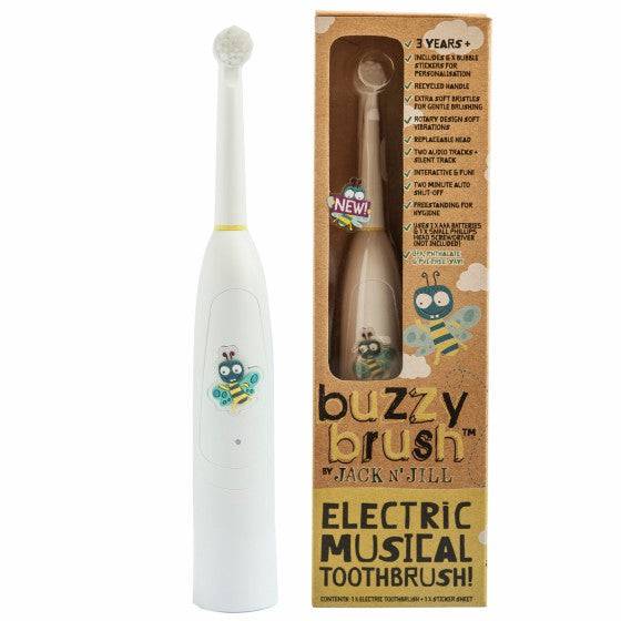 Jack n' jill - buzzy brush electrical musical toothbrush - Hyggekids