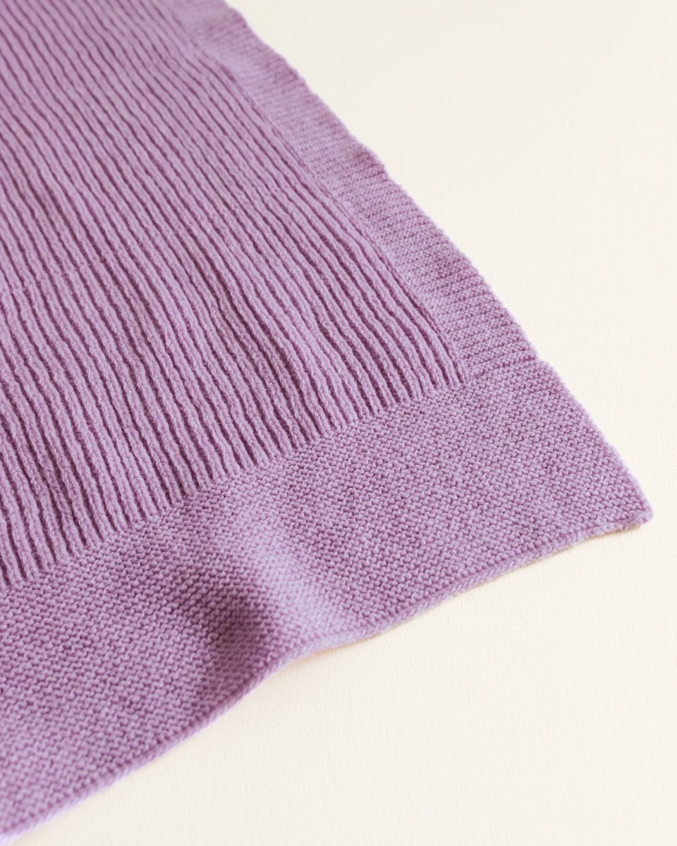HVID - Blanket Gaston - lavender - Hyggekids